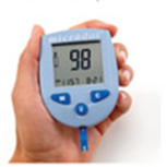 microdot® BLood Glucose monitoring system easy to read display