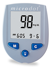 microdot® Blood Glucose Monitor